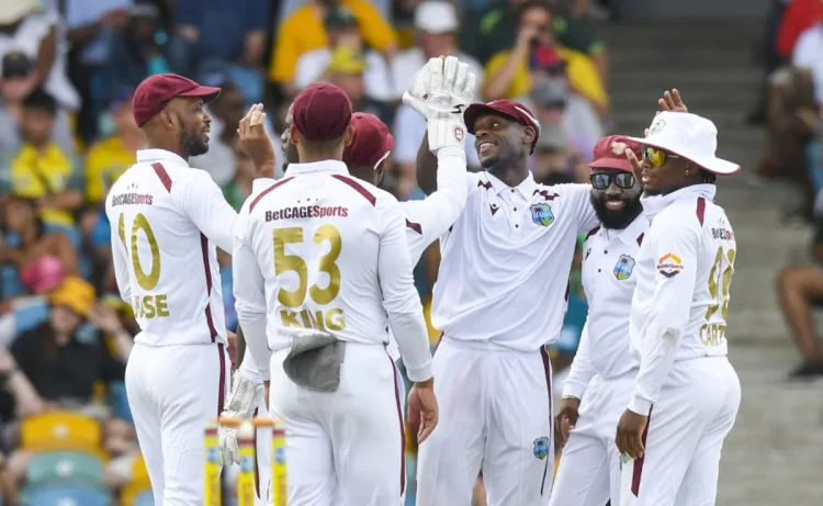 Team West Indies in action