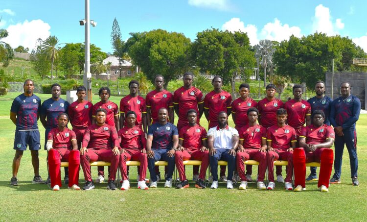 West Indies Under 19 Team & Management Unit