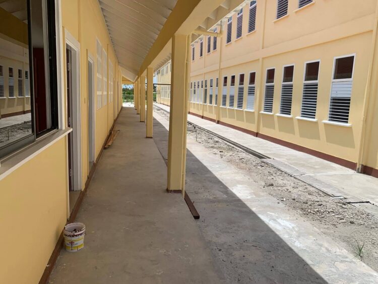 Bamia School rebuilding (Google photo)
