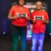 (l-r) Weeks 1 & 2 winners, Dolly Benn and Sunil Bacchus