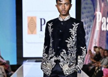 Jay Ramcharran at a recent modeling gig in New York. Ramcharran at a recent modeling gig in New York. (Getty Image- Slaven Vlasic)