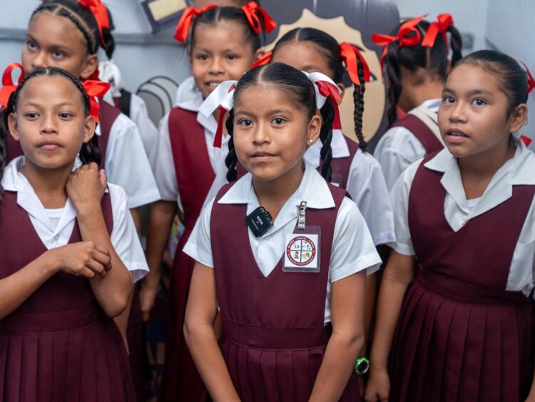 Micobie Primary School Children (Source: Guyana Learning Channel Facebook)