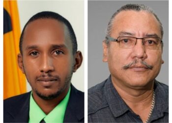 L-R Sherwayne Holder and Mervyn Williams