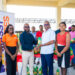 Sean Paul, Marketing & Promotions Clerk III, Massy Stores; Chrystel Taylor, Marketing & Promotions Coordinator, Massy Stores; Christpen Bobb-Semple, Assistant Vice President, Massy Group; Jagnarine Singh, CEO of Narei & Teesha Mangra, CEO of Agricultural Innovation & Entrepreneurship Programme.