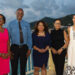 (L-R) Ms. Joy Arnell, Secretary General, Ministry of Public Health, Social Development and Labour; The Honourable Richinel Brug, Minister of Public Health, Social Development and Labour; Dr. Lisa Indar, Executive Director, CARPHA; Ms. May Ling Chun, Director of Tourism, St. Maarten Tourism Bureau; Dr. Eva Lista-de Weever, Head Of Department, Government of St. Maarten.