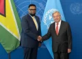 President Dr Mohamed Irfaan Ali and Secretary-General of the United Nations (UN), António Guterres