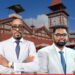 L-R Dorian Bess (VPAC leader) and President Irfaan Ali (Source -VPAC Facebook)