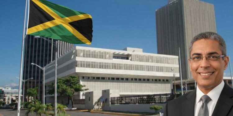 Governor of the Bank of Jamaica Richard Byles