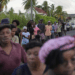Voters line up at a polling station during general elections in Georgetown, Guyana, Monday, Sept. 1, 2025. (AP Photo/Matias Delacroix)
© The Associated Press
