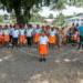 Students engaging in PE (DPI)