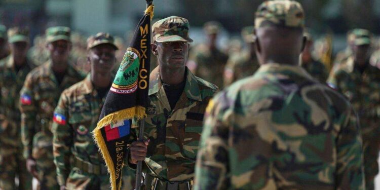 Mexico has trained over 900 members of Haiti’s army since 2017. The Latin American country became the first nation outside of Canada and the United States to make a financial contribution to a United Nations trust fund supporting the Kenya-led Multinational Security Support mission in Haiti. Haiti’s Ministry of Defense Facebook page

Read more at: https://www.miamiherald.com/news/nation-world/world/americas/haiti/article312216004.html#storylink=cpy