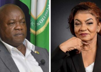 People's National Congress leader Aubrey Norton, and Chairman of the Guyana Elections Commission (GECOM), Retired Justice Claudette Singh
