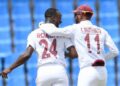 The door has not been closed on the return of veterans Kemar Roach (left) and Kraigg Brathwaite to the West Indies team.