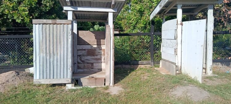 Tiger Pond Nursery School Latrines (Team Mohamed's/WIN photo)