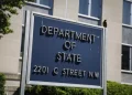 The U.S. Department of State on May 2, 2025 in Washington, D.C. Samuel Corum/Sipa via AP Images