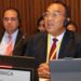 Jamaica's Health and Wellness Minister Dr. Christopher Tufton adressing the 62nd Directing Council of the Pan American Health Organization (PAHO) in Washington DC on Monday September 29, 2025.