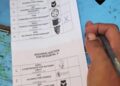 Ballot paper showing voter voted for PPP, violation of GECOM and ROPA law