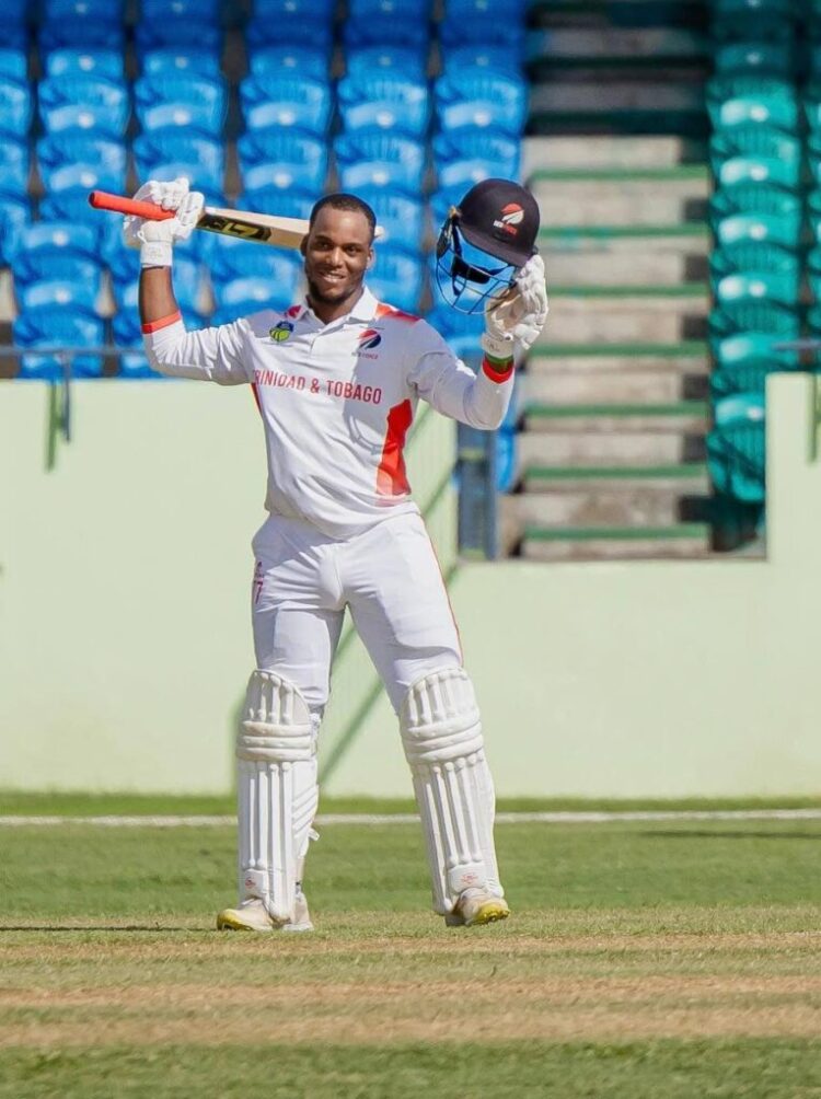 Trinidad and Tobago Red Force batsman Cephas Cooper. - Photo courtesy CWI Media