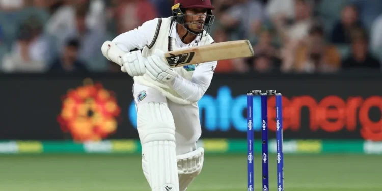 In his ten Tests so far, Tagenarine Chanderpaul has been a defiant presence at the crease, able to bat time and blunt bowling attacks  •  Getty Images