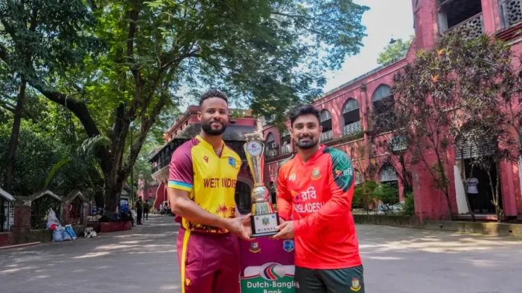 West Indies lead the three-match series 1-0 • BCB