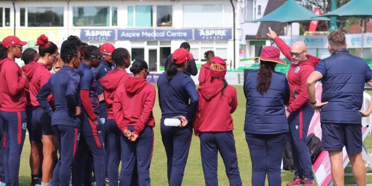 West Indies Women's Team on tour in England in May