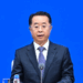 Lu Zhiyuan, China's minister of civil affairs, speaks during a press conference held by the State Council Information Office (SCIO) on achievements in civil affairs during the 14th Five-Year Plan period (2021-2025) in Beijing, China, October 10, 2025. /Xinhua