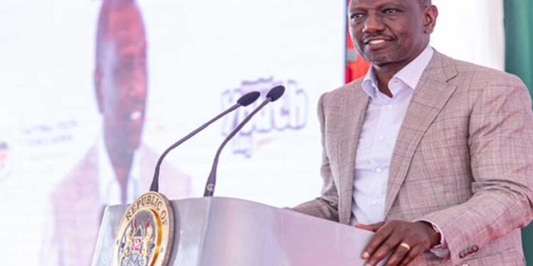 Kenyan President William Rhuto launches National Youth Opportunities Towards Advancement (NYOTA) programme