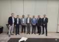 The meeting was attended by Mr. Ramesh Ghir, CEO of CJIAC; Mr. Shwan Gregor, President of SITA Americas; Mr. George Miley, Vice President for Latin America and the Caribbean; and other senior SITA executives