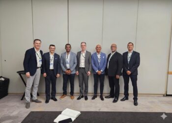 The meeting was attended by Mr. Ramesh Ghir, CEO of CJIAC; Mr. Shwan Gregor, President of SITA Americas; Mr. George Miley, Vice President for Latin America and the Caribbean; and other senior SITA executives