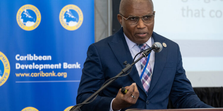 Ian Durant, Vice-President Finance & Corporate Services (Ag.) of CDB