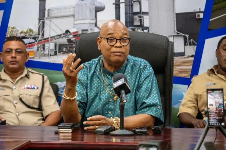 Minister of Public Works, Juan Edghill