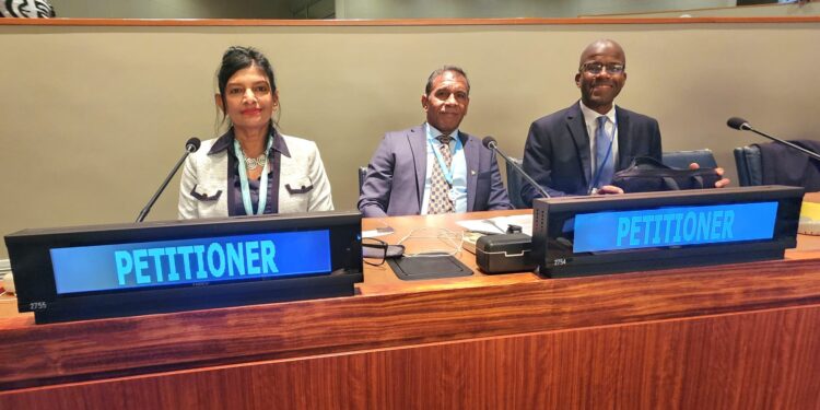 Davika Bissessar BHRO- James Finies BHRO - Benito Wheatley BVI