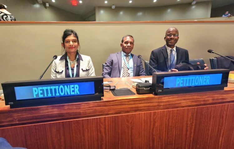 Davika Bissessar BHRO- James Finies BHRO - Benito Wheatley BVI