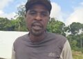 Marvis Halliman, the nephew of Wallace Daniels (Kaieteur News photo)