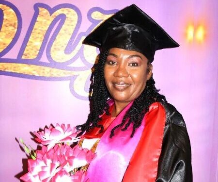 Jenis Archibald-Hazel at her recent graduation