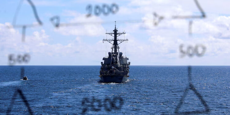 A U.S. warship off the coast of Colombia during exercises last year. REUTERS/Luisa Gonzalez Purchase Licensing Rights