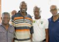 L-R- Ridley Jacobs, Curtley Ambrose, Nixon Mclean and Courtney Walsh (CNW photo)