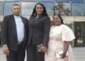 Trishona Ainsworth (centre) and family (Facebook photo)