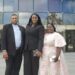 Trishona Ainsworth (centre) and family (Facebook photo)