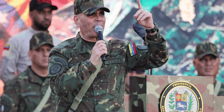 Venezuelan Defense Minister Vladimir Padrino López