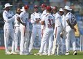 The West Indies team. (Photo credit: AFP/Getty Images)