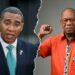 Prime Minister Dr. Andrew Holness and challenger Paul Buchanan in the St. Andrew West Central constituency battle-ground