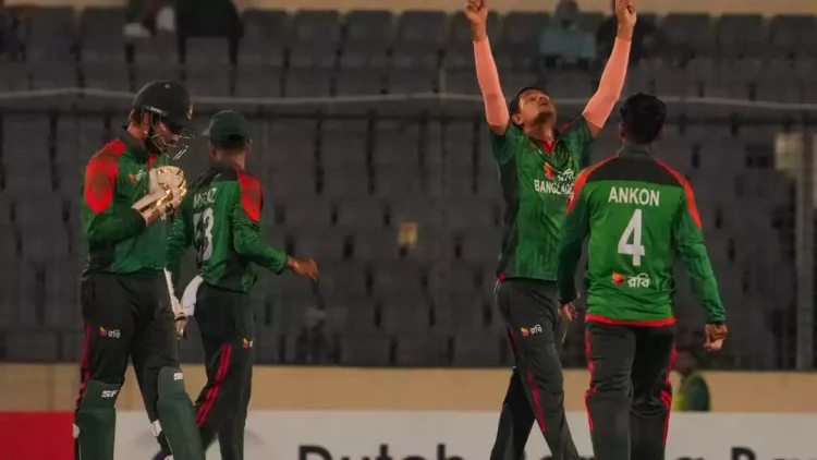 Bangladesh decimated West Indies in the final ODI. © BCB