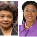 L-R GECOM Chair ret'd Justice Claudette Singh and FGM Leader Amanza Walton-Desir