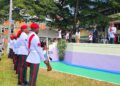Cubana Air Disaster Monument at the University of Guyana (Guyana Chronicle photo)