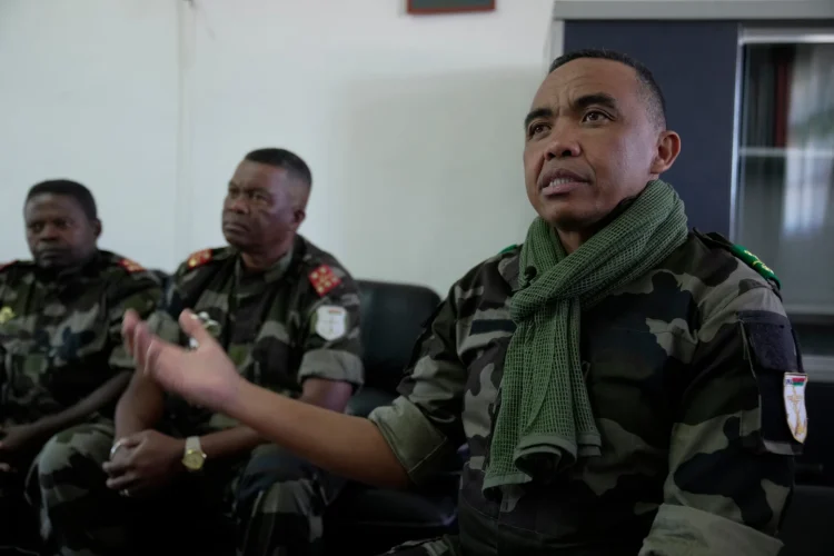 Madagascar's Military seized power from the civilian government Tuesday, a high -ranking commander announced after President Andry Rajoelina fled the sprawling Indian Ocean island country for his safety.