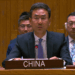 File photo of Geng Shuang, Chinese deputy permanent representative to the UN. /VCG
