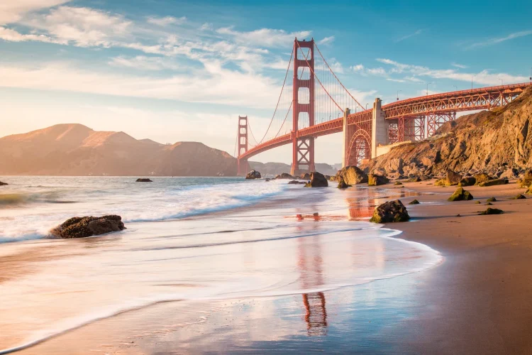 World's most powerful passports: For the first time ever, the United States has slipped out of the top 10 in the Henley Passport Index, a global ranking of travel mobility. It now holds 12th position in the rankings, tied with Malaysia. (San Francisco's Golden Gate Bridge is pictured). bluejayphoto/iStockphoto/Getty Images