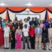 University of Guyana delegation, conference hosts, and attendees pose for a group photo at the inaugural Guianame Conference and Expo.