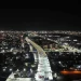 The New Demerara River Crossing at night